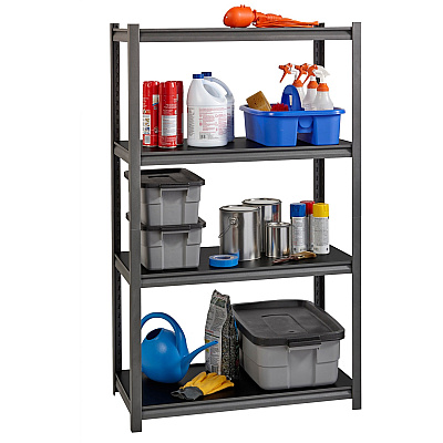 Lorell Iron Horse 3200 lb Capacity Riveted Shelving (LLR59700)