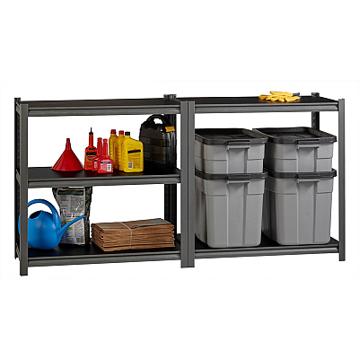 Lorell Iron Horse 3200 lb Capacity Riveted Shelving (LLR59701)
