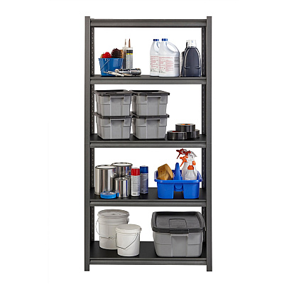 Lorell Iron Horse 3200 lb Capacity Riveted Shelving (LLR59701)