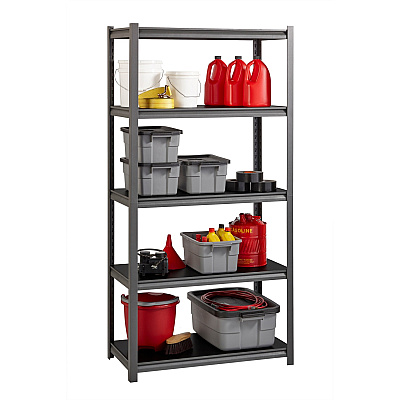 Lorell Iron Horse 3200 lb Capacity Riveted Shelving (LLR59701)
