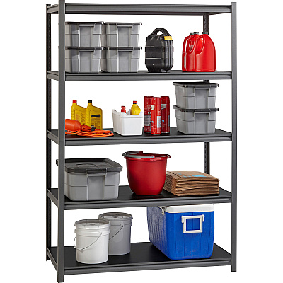 Lorell Iron Horse 3200 lb Capacity Riveted Shelving (LLR59703)