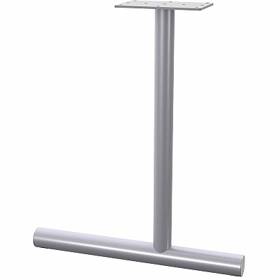 Lorell Training Table C-Leg Table Base with Glides (LLR61627)