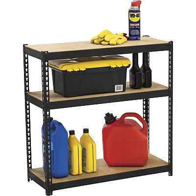 Lorell Narrow Riveted Shelving (LLR66962)