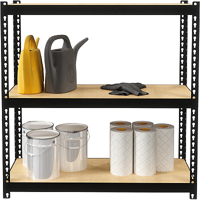 Lorell Narrow Riveted Shelving (LLR66962)