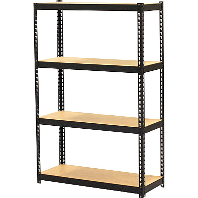 Lorell Narrow Riveted Shelving (LLR66963)