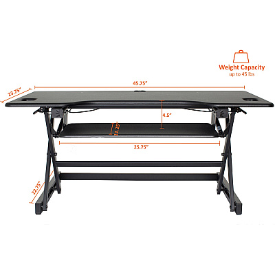 Lorell XL Adjustable Desk/Monitor Riser (LLR82013)