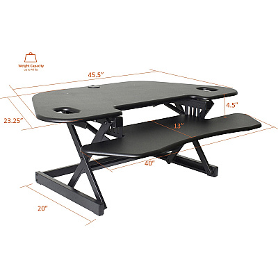 Lorell Corner Desk Riser (LLR82014)