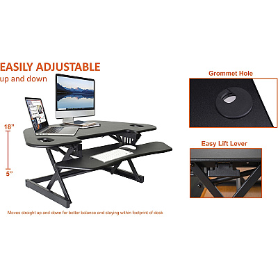 Lorell Corner Desk Riser (LLR82014)