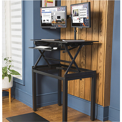 Lorell Adjustable Desk Riser Floor Stand (LLR82015)