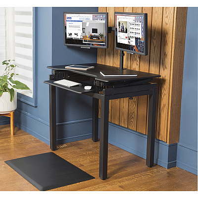 Lorell Adjustable Desk Riser Floor Stand (LLR82015)