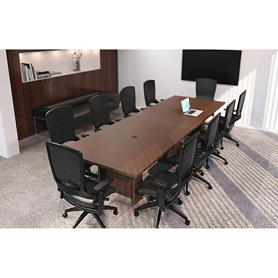 Lorell Prominence 2.0 Slim Modular Table Base (LLRPLB24HMY)