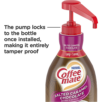 Coffee-mate Coffee-mate Salted Caramel Chocolate Liquid Coffee Creamer Pump Bottle (NES79976CT)