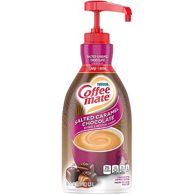 Coffee-mate Coffee-mate Salted Caramel Chocolate Liquid Coffee Creamer Pump Bottle (NES79976CT)
