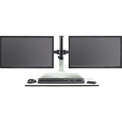 Safco Desktop Sit-Stand Desk Riser (SAF2193WH)