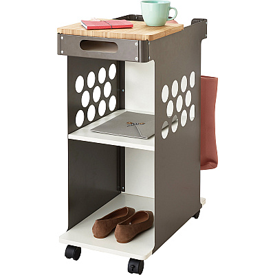 Safco Mini Rolling Storage Cart (SAF5209WH)