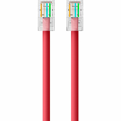 Belkin Cat5e Patch Cable Rj45m/rj (A3L79112RED)