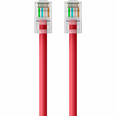 Belkin Cat5e Patch Cable Rj45m/rj (A3L79112RED)