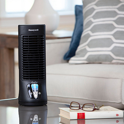 Honeywell QuietSet Slim Mini Tower Fan (HWLHTF210B)