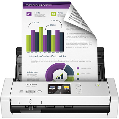 Brother ADS-1700W Wireless Compact Desktop Scanner