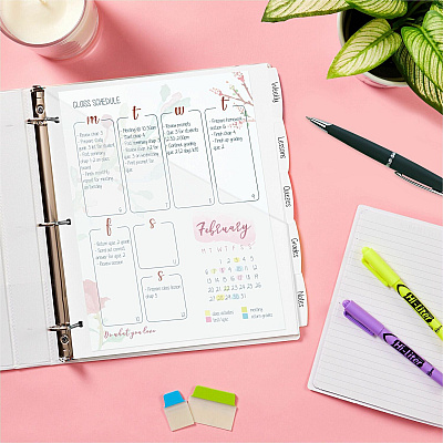 Avery Write & Erase Pocket Plastic Dividers (AVE16825)
