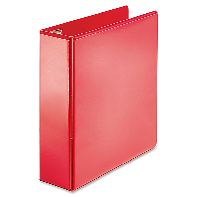 Business Source Red D-ring Binder (BSN26982)