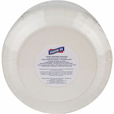 Genuine Joe 10" Printed Paper Plates (GJO10319)