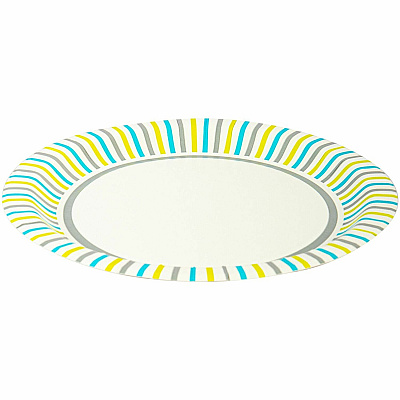 Genuine Joe 7" Printed Paper Plates (GJO10321)