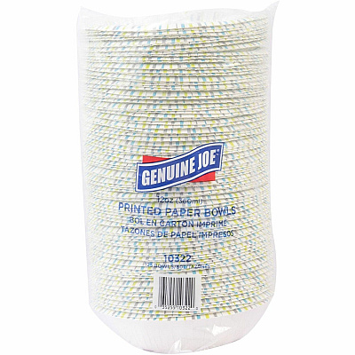 Genuine Joe 12 oz Paper Bowls (GJO10322)