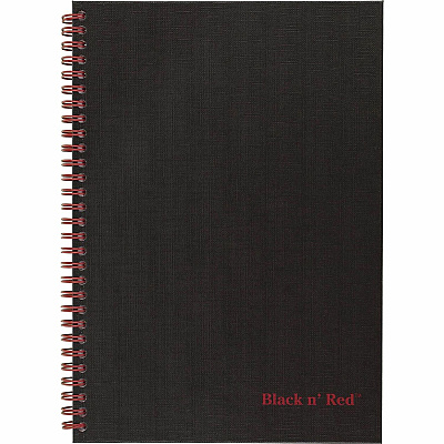 Black n' Red Hardcover Business Notebook (JDK400110532)