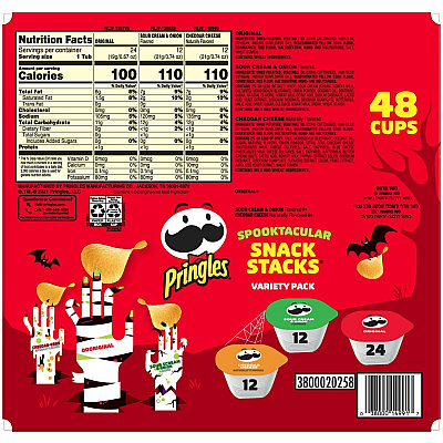 Pringles Crisps Grab 'N Go Variety Pack (KEB14991)