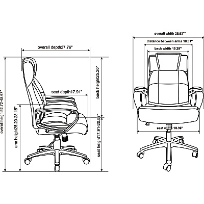 Lorell High-back Executive Chair (LLR41844)