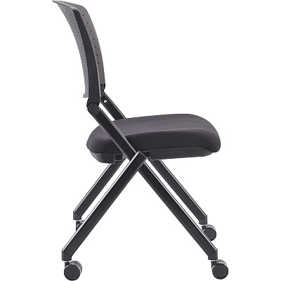 Lorell Upholstered Foldable Nesting Chairs (LLR41848)