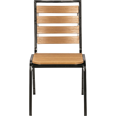 Lorell Faux Wood Outdoor Chairs (LLR42685)