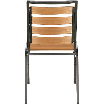 Lorell Faux Wood Outdoor Chairs (LLR42685)