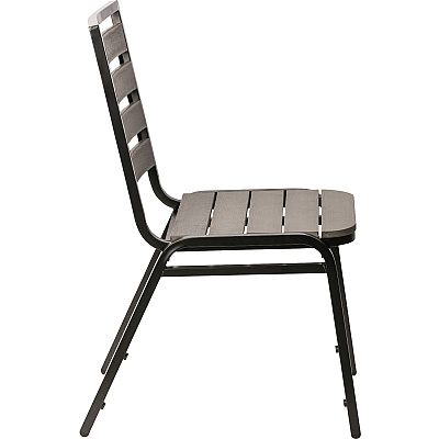 Lorell Faux Wood Outdoor Chairs (LLR42687)
