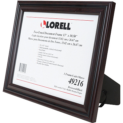 Lorell 2-toned Certificate Frame (LLR49216)