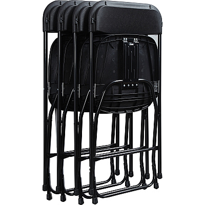 Lorell Injection-molded Folding Chairs (LLR62534)