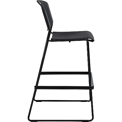 Lorell Heavy-duty Bistro Stack Chairs (LLR62535)