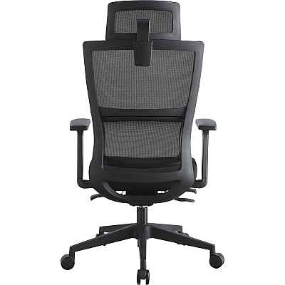Lorell Mesh High-Back Chair w/Headrest (LLR81998)
