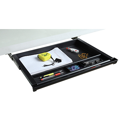 Lorell Laminate Desk 4-compartment Drawer (LLR82092)