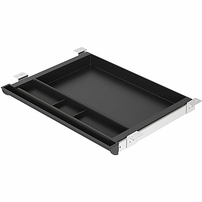Lorell Laminate Desk 4-compartment Drawer (LLR82092)
