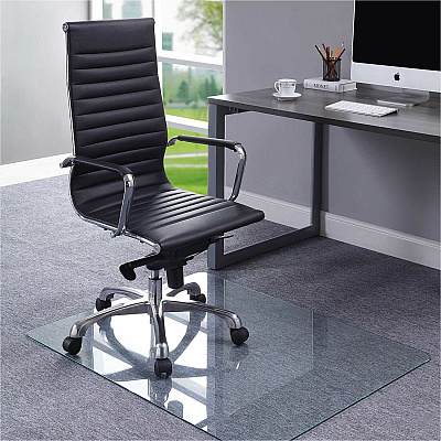 Lorell Tempered Glass Chairmat (LLR82833)