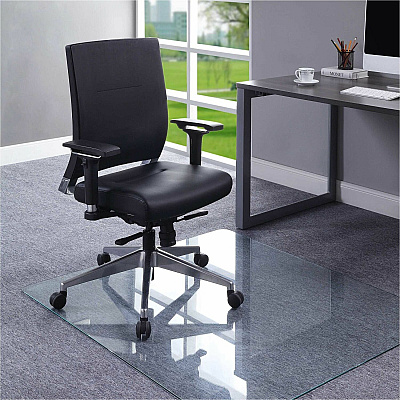 Lorell Tempered Glass Chairmat (LLR82834)