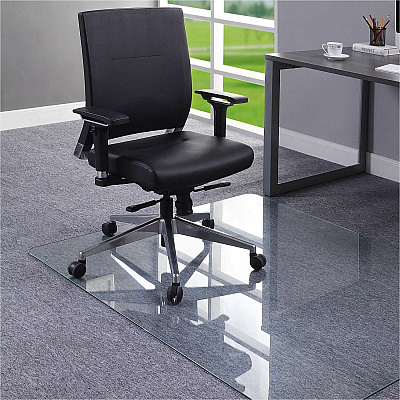 Lorell Tempered Glass Chairmat (LLR82835)