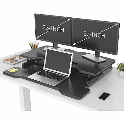 Lorell X-type Slim Desk Riser (LLR99539)