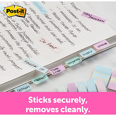 Post-it Printed Flags (MMM684GRDNT)