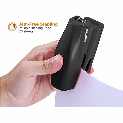 Bostitch Half Strip Stapler Value Pack (BOSB150BLK)