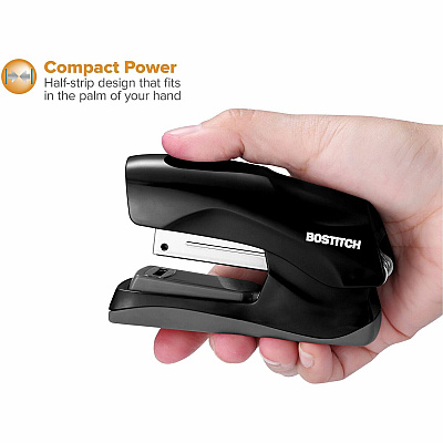 Bostitch Half Strip Flat Clinch Stapler (BOSB175BLK)