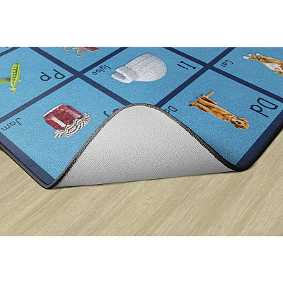 Flagship Carpets See My Alphabet Classroom Rug (FA101832FS)