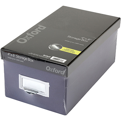 Oxford Index Card Storage Box (OXF406462)